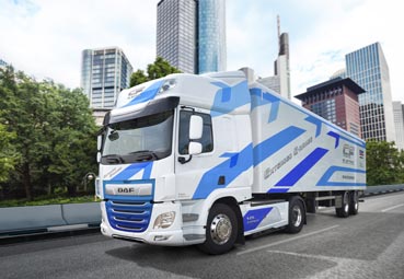 DAF presenta el nuevo CF Electric, que cuenta con una mayor autonomía