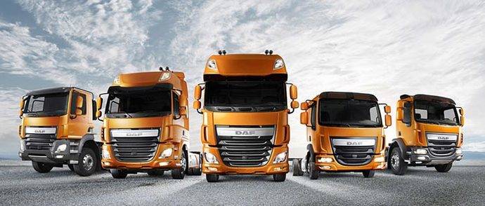 DAF alcanza un 15,3% de cuota de mercado de vehículos pesados en Europa