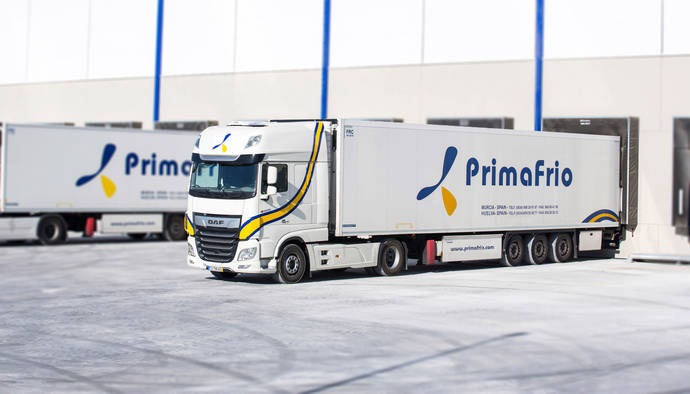 La empresa murciana Primafrio adquiere 250 nuevos camiones DAF XF