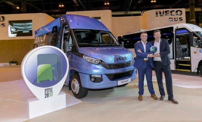 El Iveco Daily Tourys se llevó la primera edición del Minibus of the Year.