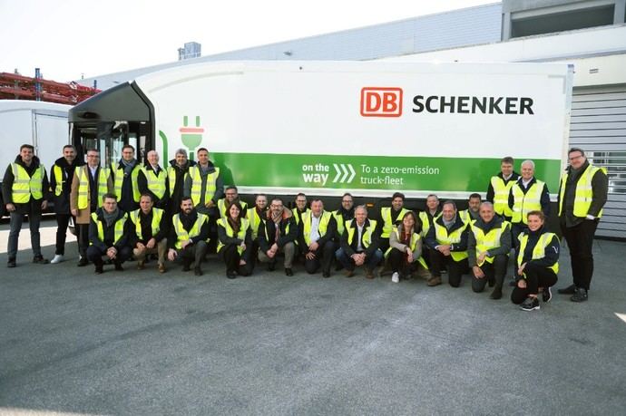 En marcha el fruto del acuerdo entre DB Schenker y Volta Trucks