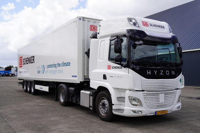 DB Schenker encarga sus primeros camiones de pila de combustible