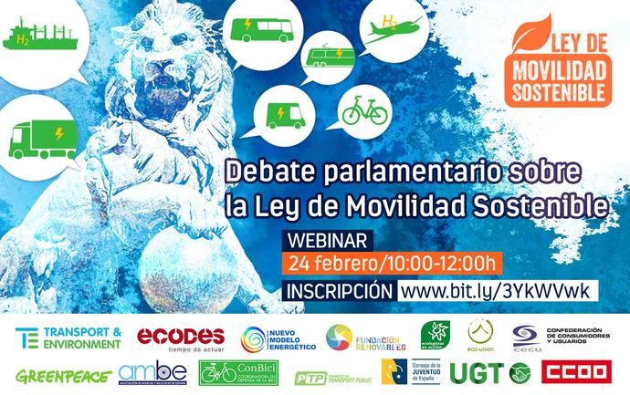 Nuevo debate parlamentario sobre la Ley de Movilidad Sostenibilidad