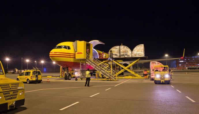 DHL Express permite escoger utilizar combustible de aviacio&#769;n sostenible