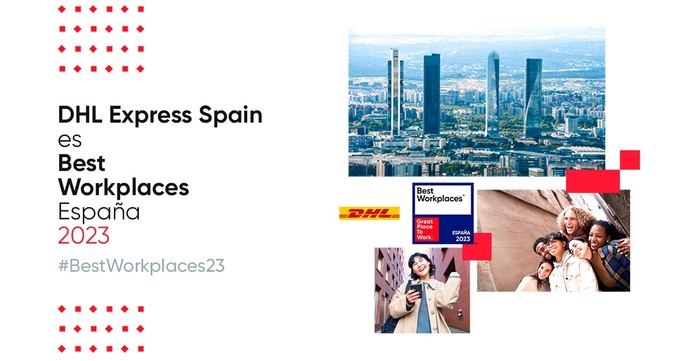 DHL Express entre las tres primeras empresas en España para trabajar