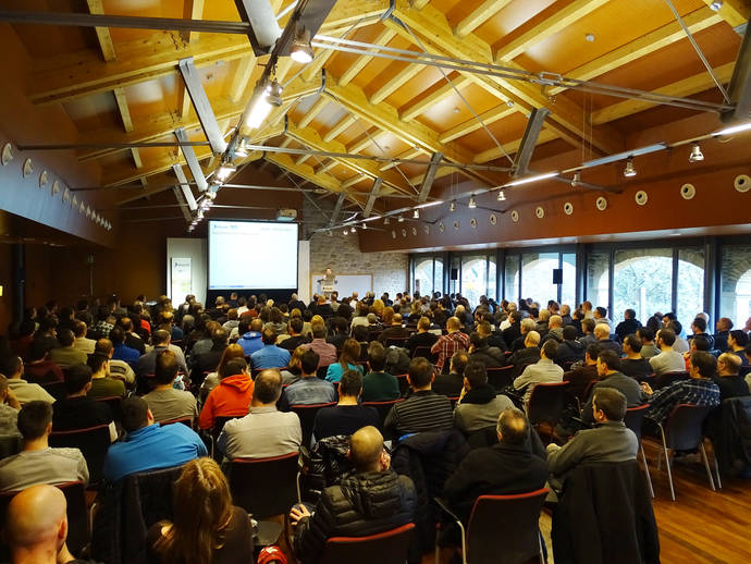 Imagen de la asamblea anual de Masats.