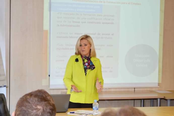 Irene Navarro, Directora General de Formación para el Empleo de la Comunidad de Madrid