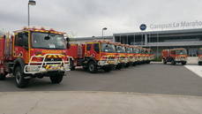 Bomberos de la Comunidad de Madrid reciben sus 22 nuevos camiones Renault Trucks D 4x4