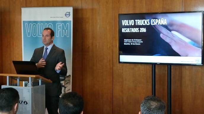 Volvo Trucks lideró el segmento nacional de tractoras en 2016