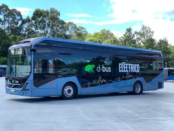 Dbus prueba un autobús 100% eléctrico de 12 metros de Volvo