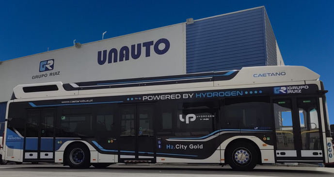 Finaliza el test del primer bus de hidrógeno para el transporte de Toledo