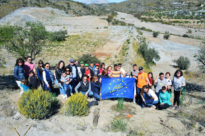 Participantes en la actividad de Disfrimur.