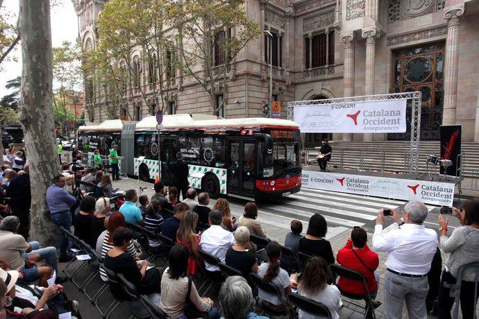 El e-Concierto demuestra cómo el vehículo eléctrico reduce la contaminación acústica en la ciudad.