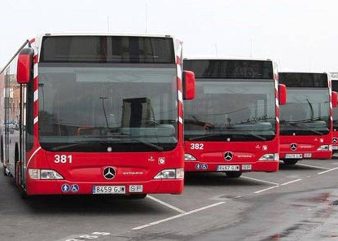 Evobus Ibérica suministra ocho nuevos buses a la EMT en Tarragona