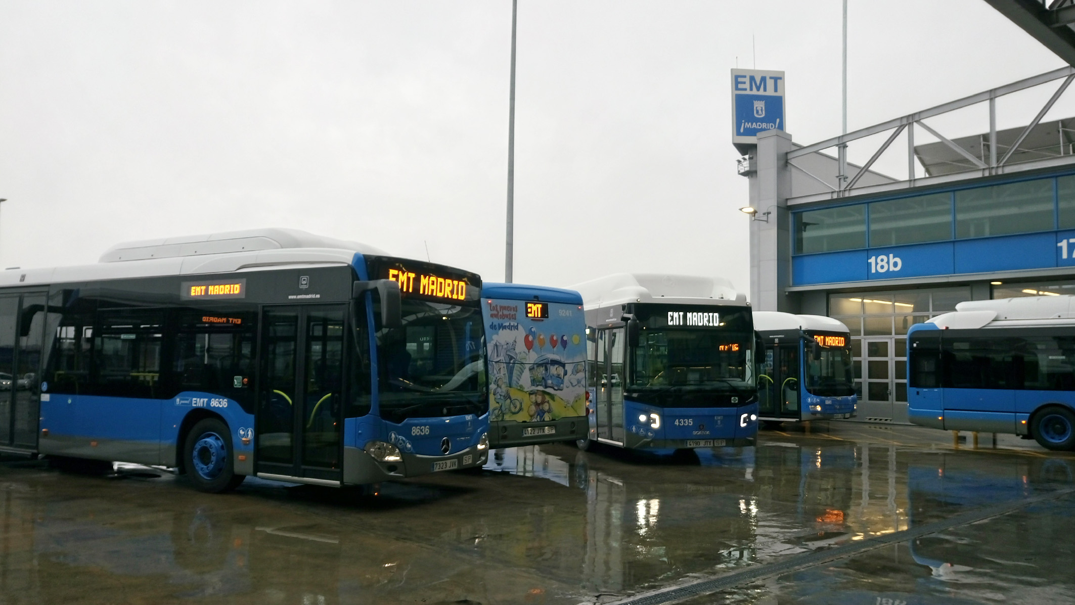 La EMT de Madrid aumenta el servicio en 6 líneas de la red