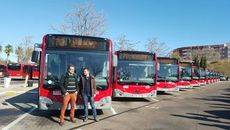 EMT Valencia pone en circulación 22 de sus 39 nuevos autobuses