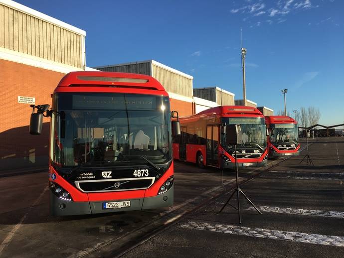 Volvo entrega veintiún autobuses híbridos al Grupo Avanza