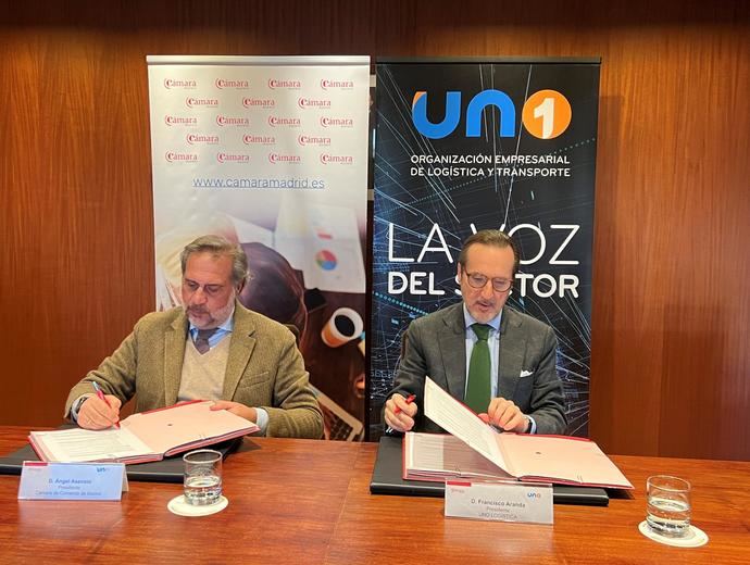 UNO y Cámara de Comercio de Madrid juntos por el Sector logístico
