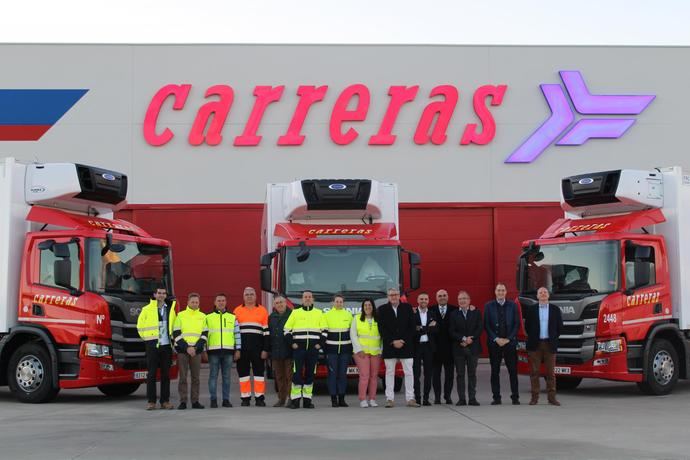 Carreras refuerza su flota adquiriendo nuevos vehículos de Scania