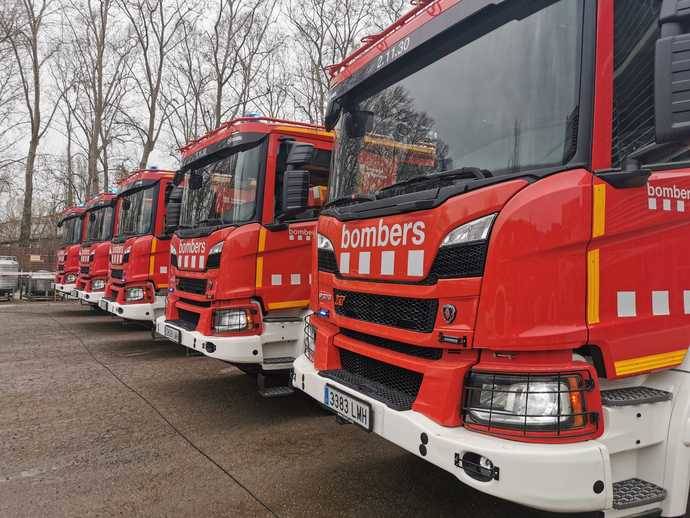 Los Bomberos de la Generalitat renuevan su flota con Scania