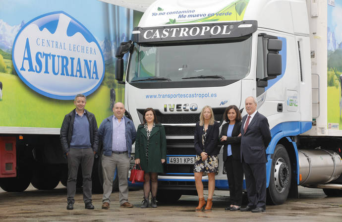 Transportes Castropol adquiere cinco Iveco Stralis NP 460 GNL