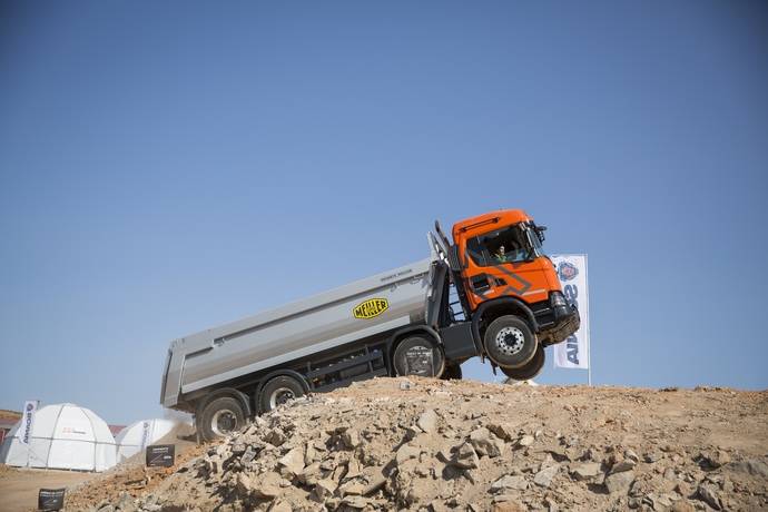 Scania obtiene FIP de Oro por el evento lanzamiento de su gama construcción