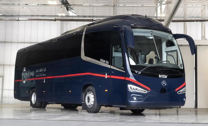 Un Irizar i6S Premium personalizado, para el Kuwait Fire Force