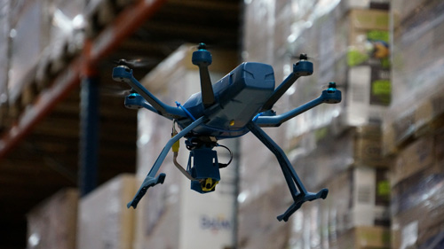FM Logistic testará un prototipo de dron para hacer inventarios