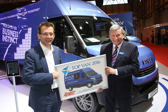 Iveco Daily Hi-Matic premiado ‘Top Van 2016’