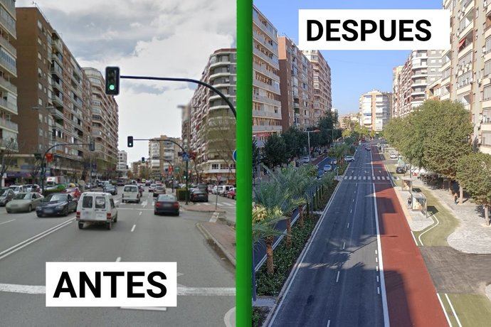 Murcia: en marcha una campaña para el correcto uso de los carriles bus y bici