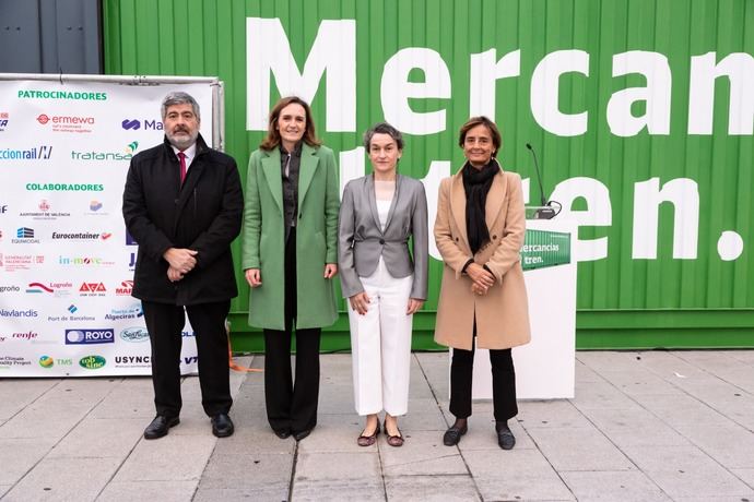 El Contenedor 'Mercancías al Tren' abre sus puertas en Plaza de Castilla