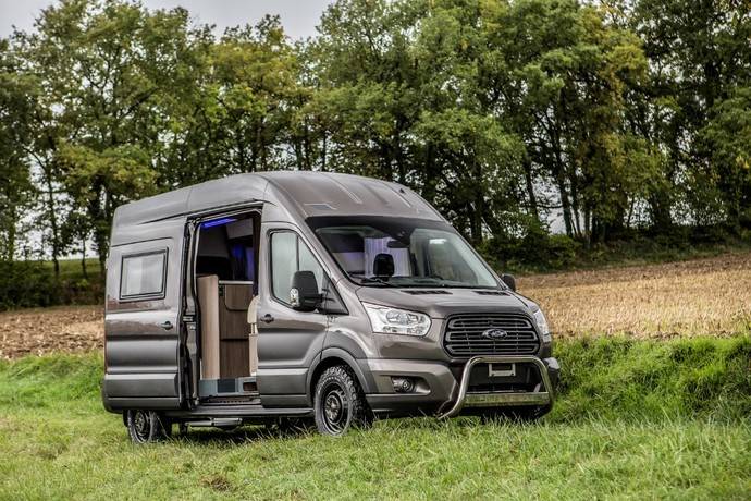 La versátil Ford Transit equipada con Tracción Total Inteligente será la base para la nueva autocaravana Randger 560 del grupo Trigano.