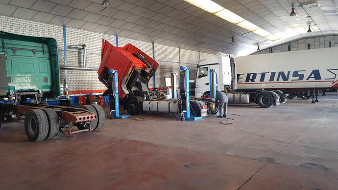 Full Truck Services, aventura de taller multimarca de Ibertinsa