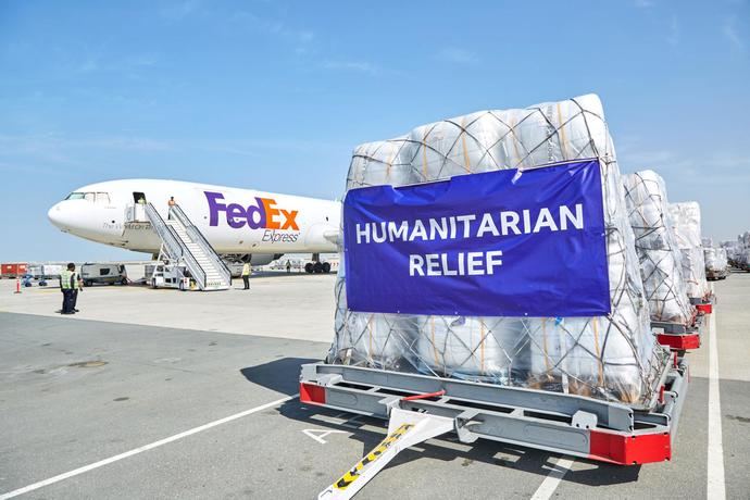 FedEx facilita ayuda y más de un millón de dólares para Turquía y Siria
