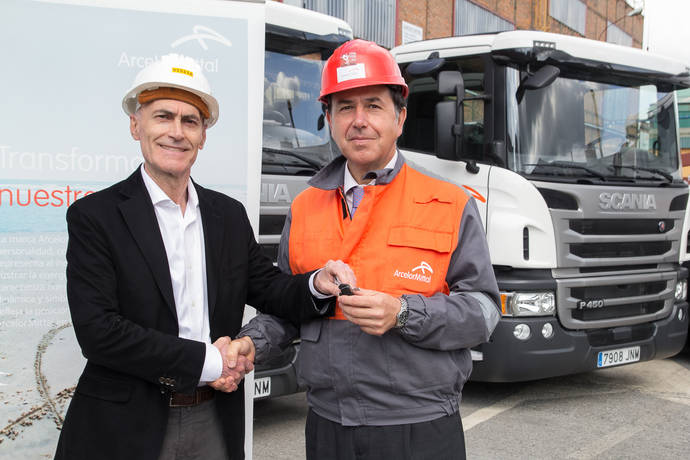 ArcelorMittal Distribución Iberia incorpora 4 unidades Scania P 450