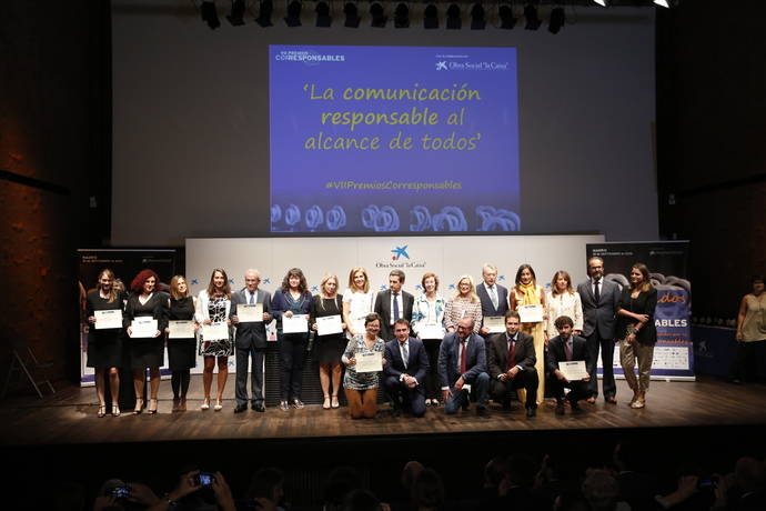 Finalistas de la VII edición de los Premios Corresponsables.