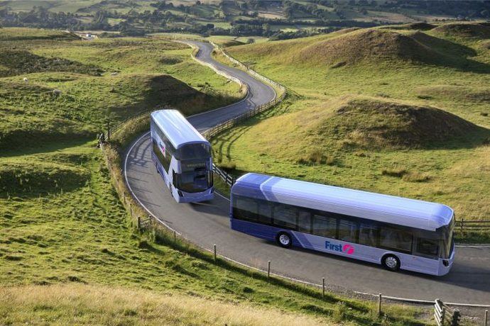 First Bus encarga otros 117 vehículos eléctricos de batería a Wrightbus
