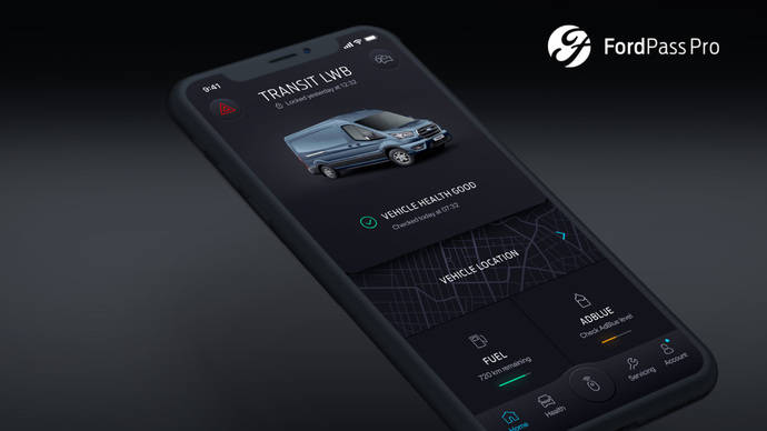 Nueva app FordPass Pro conecta a dueños de pequeñas empresas con sus vehículos
