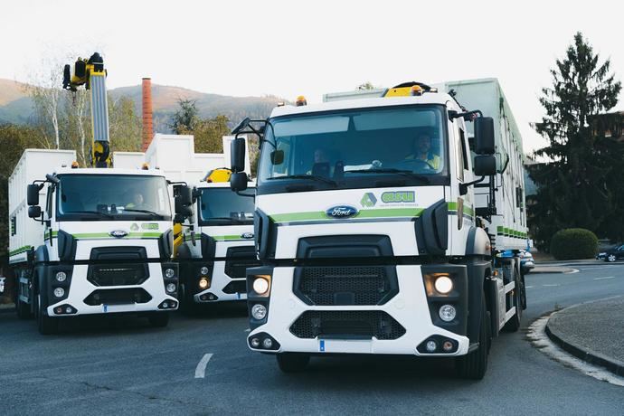 La primera flota de rígidos de uso urbano de Ford Trucks, en País Vasco
