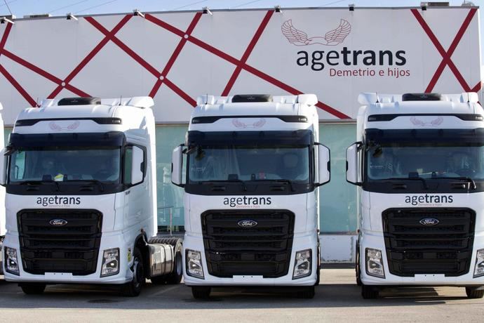 Agetrans adquiere un centenar de tractoras de Ford Trucks