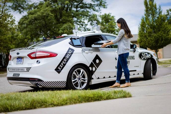 Ford estudia reparto con vehículos autónomos