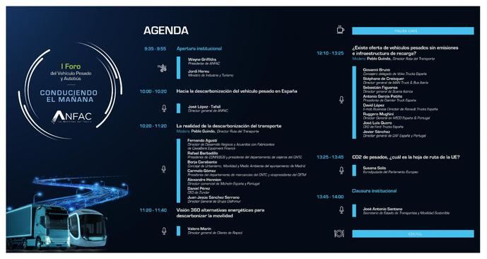 I Foro Anfac: El Vehículo Pesado y Autobús, innovación y sostenibilidad