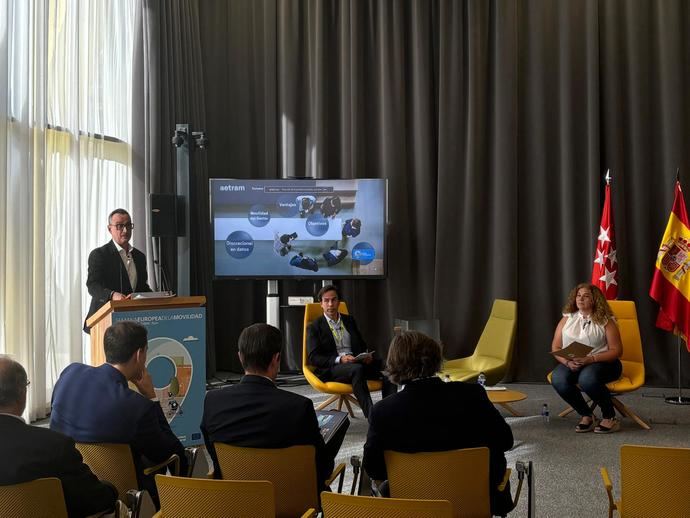 Aetram posiciona al discrecional en la movilidad de viajeros de Madrid