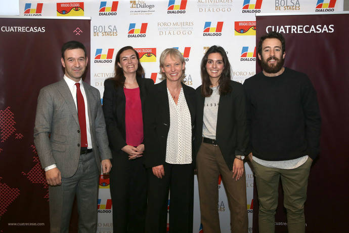 Jaime Colsa, Valérie Aucouturier, Sandrine Naslin, Ana Cervera Lozano y Jaime Garrastazu.
