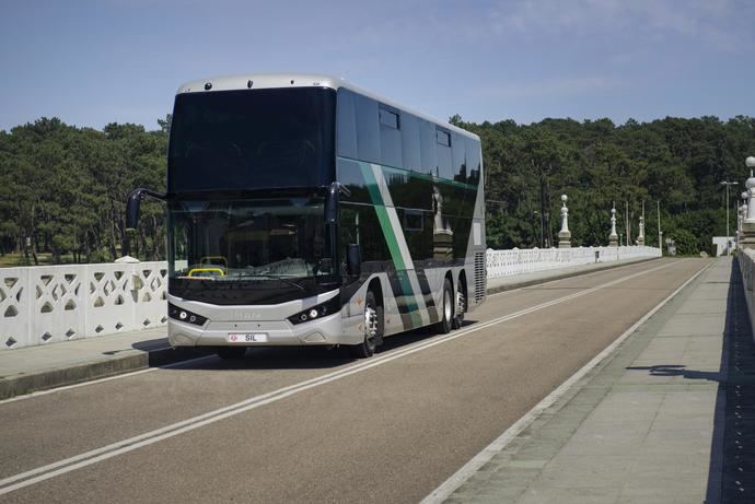 Los autouses Unvi de dos pisos vuelven a las carreteras de Israel