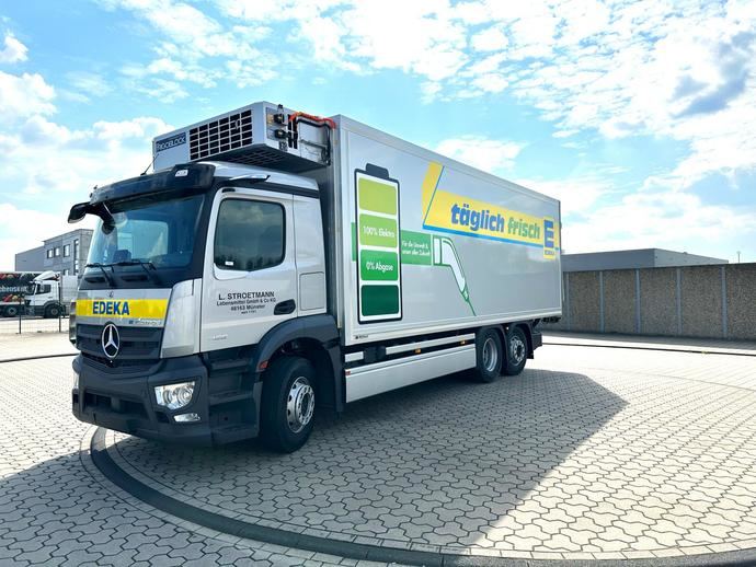 Stroetmann prueba las tecnologías de refrigeración eléctrica de Frigoblock