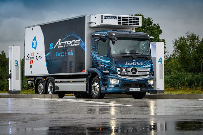 Frigoblock colabora con Mercedes-Benz para refrigerar los primeros eActros