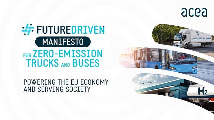 ACEA publica un manifiesto para impulsar el transporte de cero emisiones