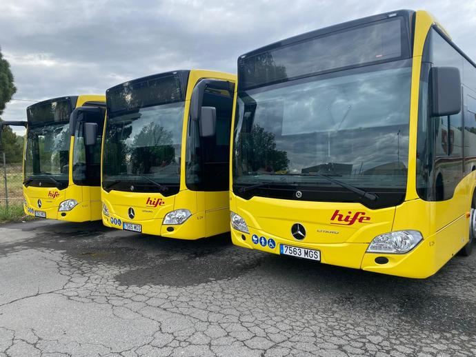 Hife adquiere tres primeros buses híbridos Mercedes-Benz