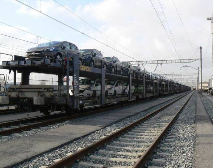 &#201;xito en el corredor ferroviario de Gefco con Francia